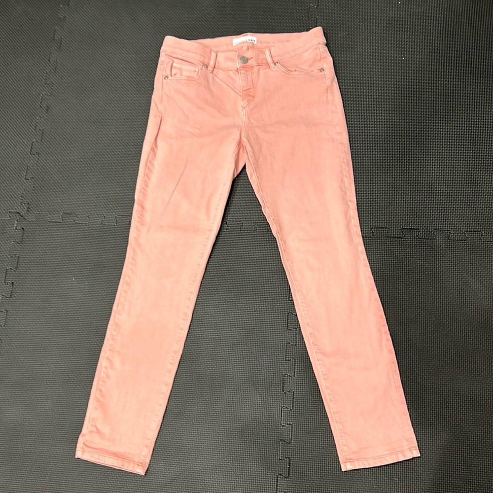 LOFT peachy/pink size 4 Modern Skinny jeans/pants